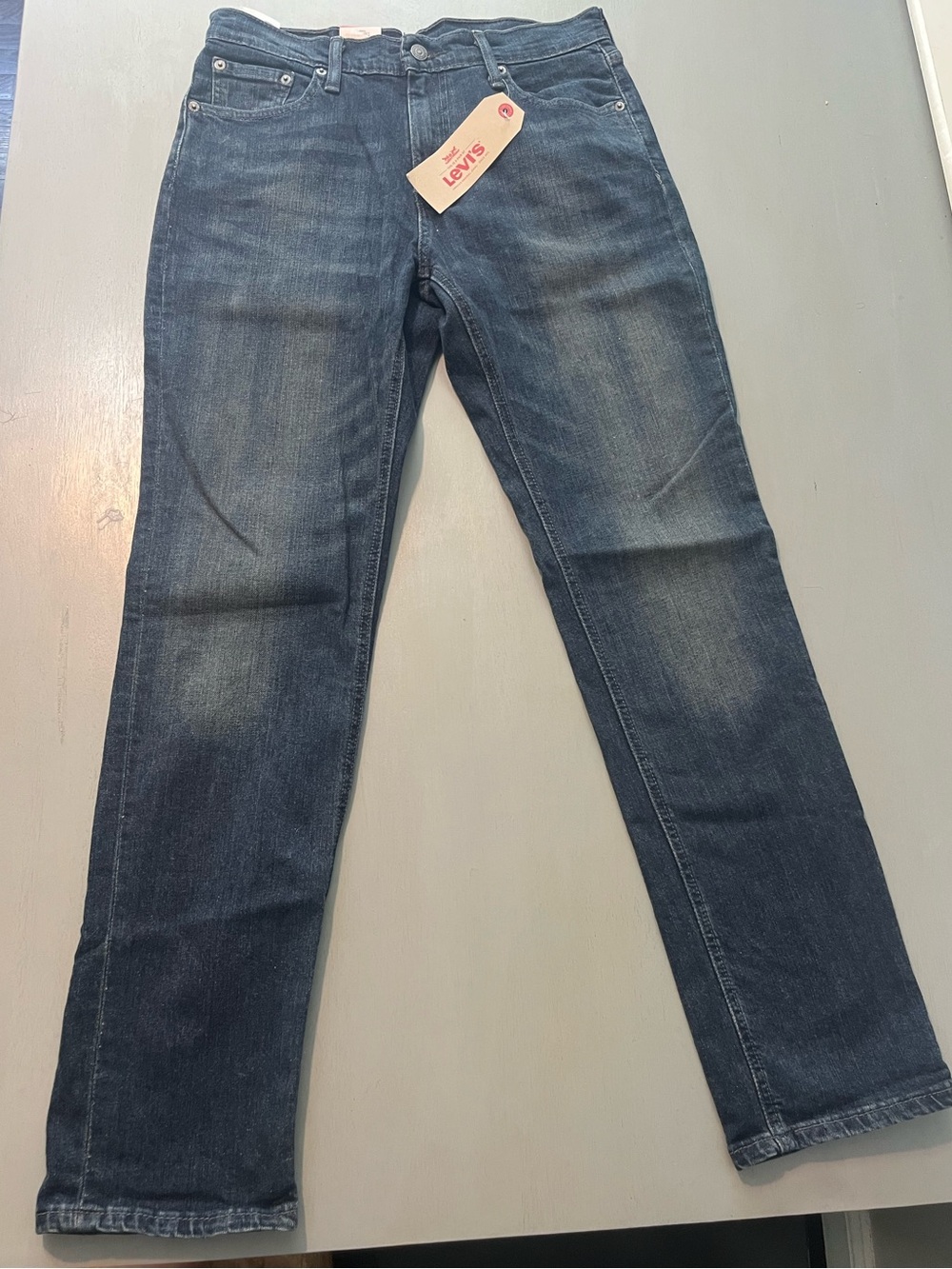 New Mens Levi's Men’s Indigo Slim-Straight Jeans 30 x 32